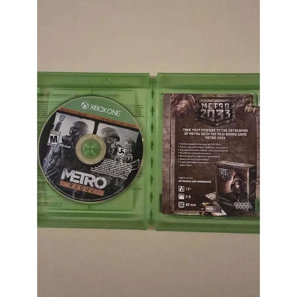 Metro Redux [ 2033 + Last Night ] (XBOX ONE)
